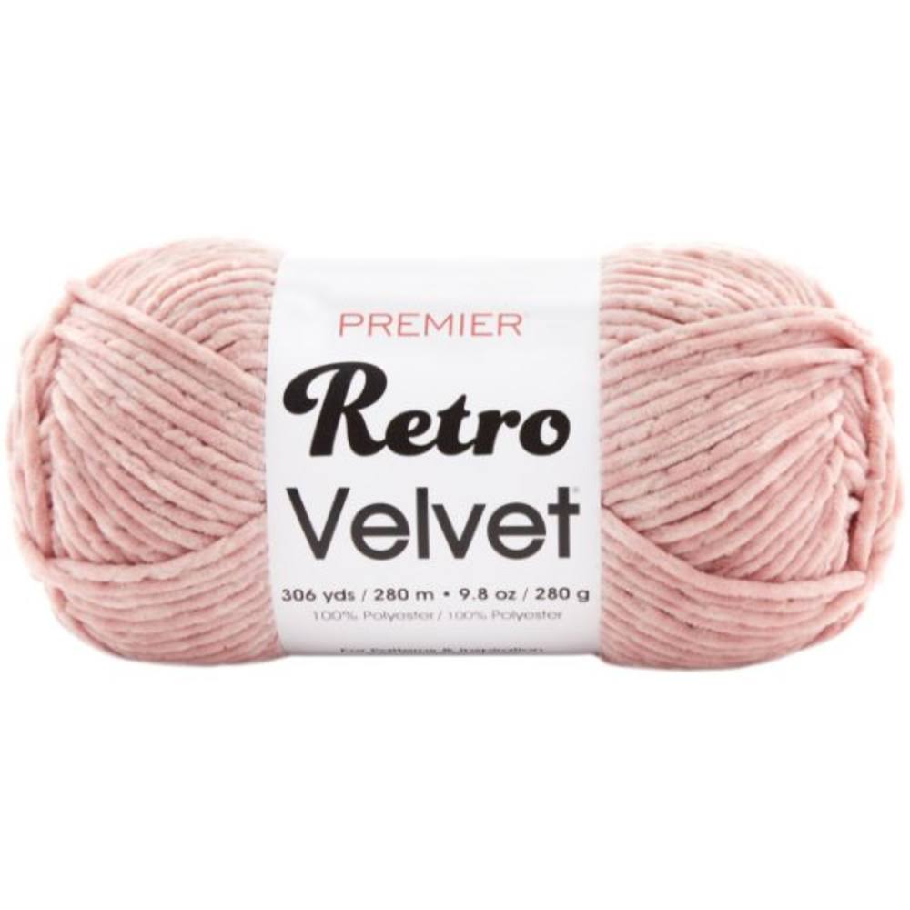 Premier Yarns Retro Velvet Yarn - Blush 280g