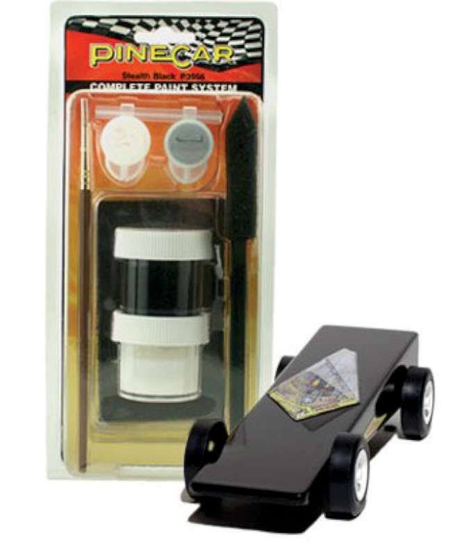 Pinecar Pin3956 Complete Paint System - Black
