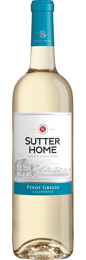 Sutter Home Family Vineyards Pinot Grigio, California - 750 ml