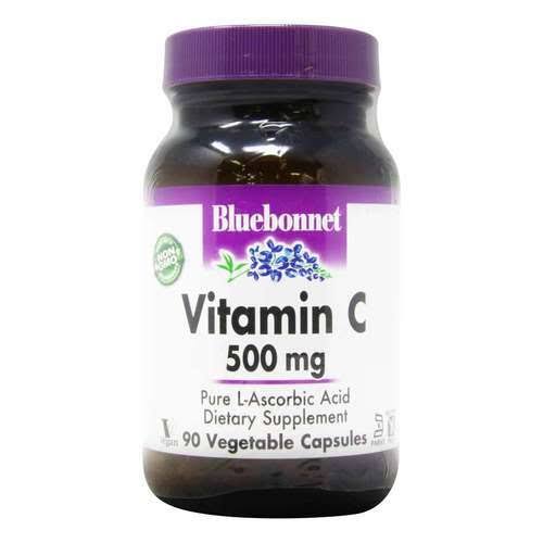 Bluebonnet Nutrition Vitamin C - 500 MG - 90 Vegetable Capsules