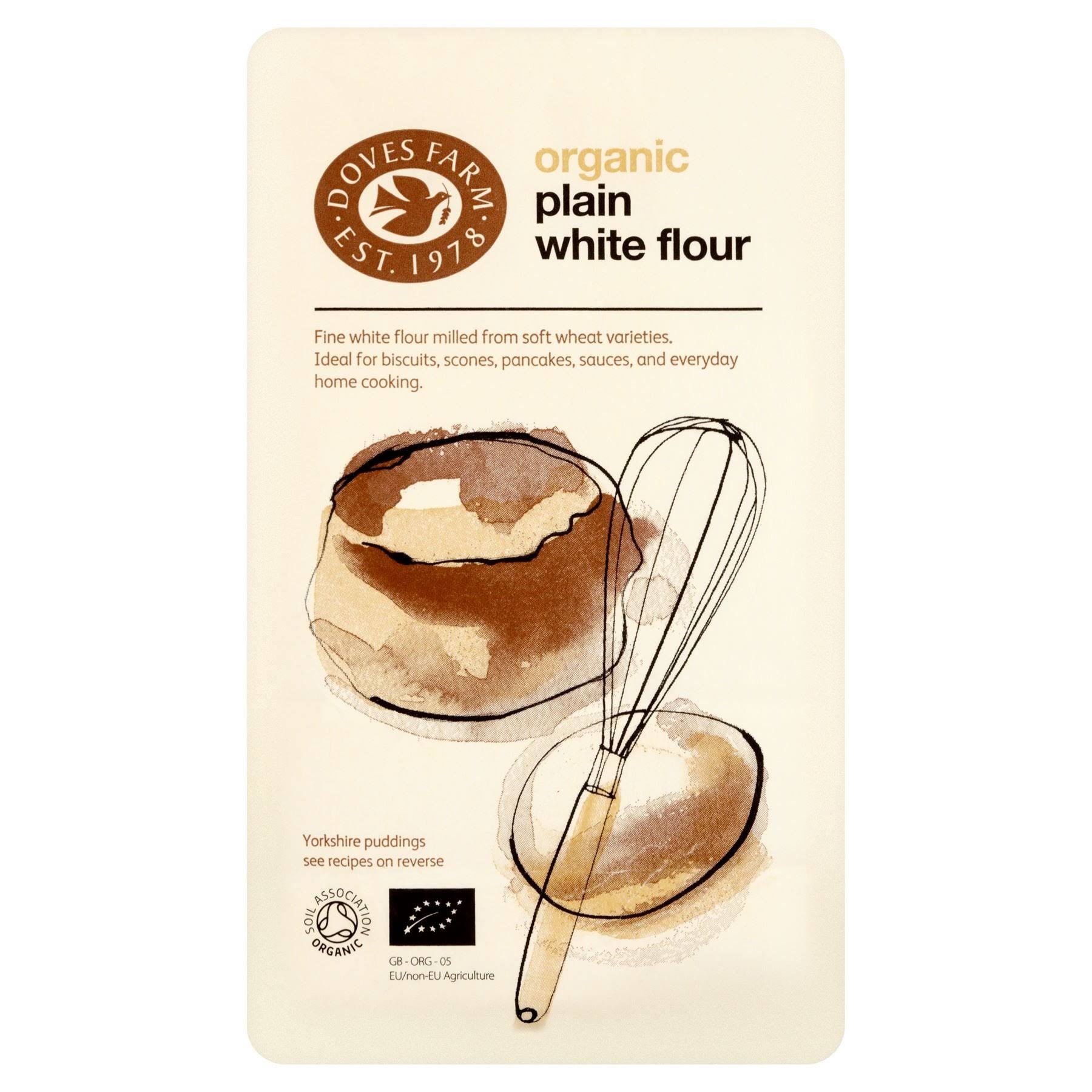 Doves Farm - Organic Plain White Flour 1kg