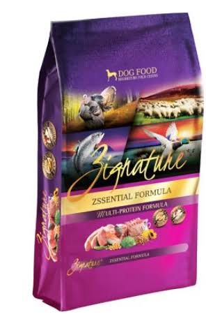 Zignature Zssential Formula Dog Food - 27lbs