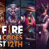 Garena Free Fire Max August 12 Redeem Codes: Free FF Max diamonds, skins, pets and more