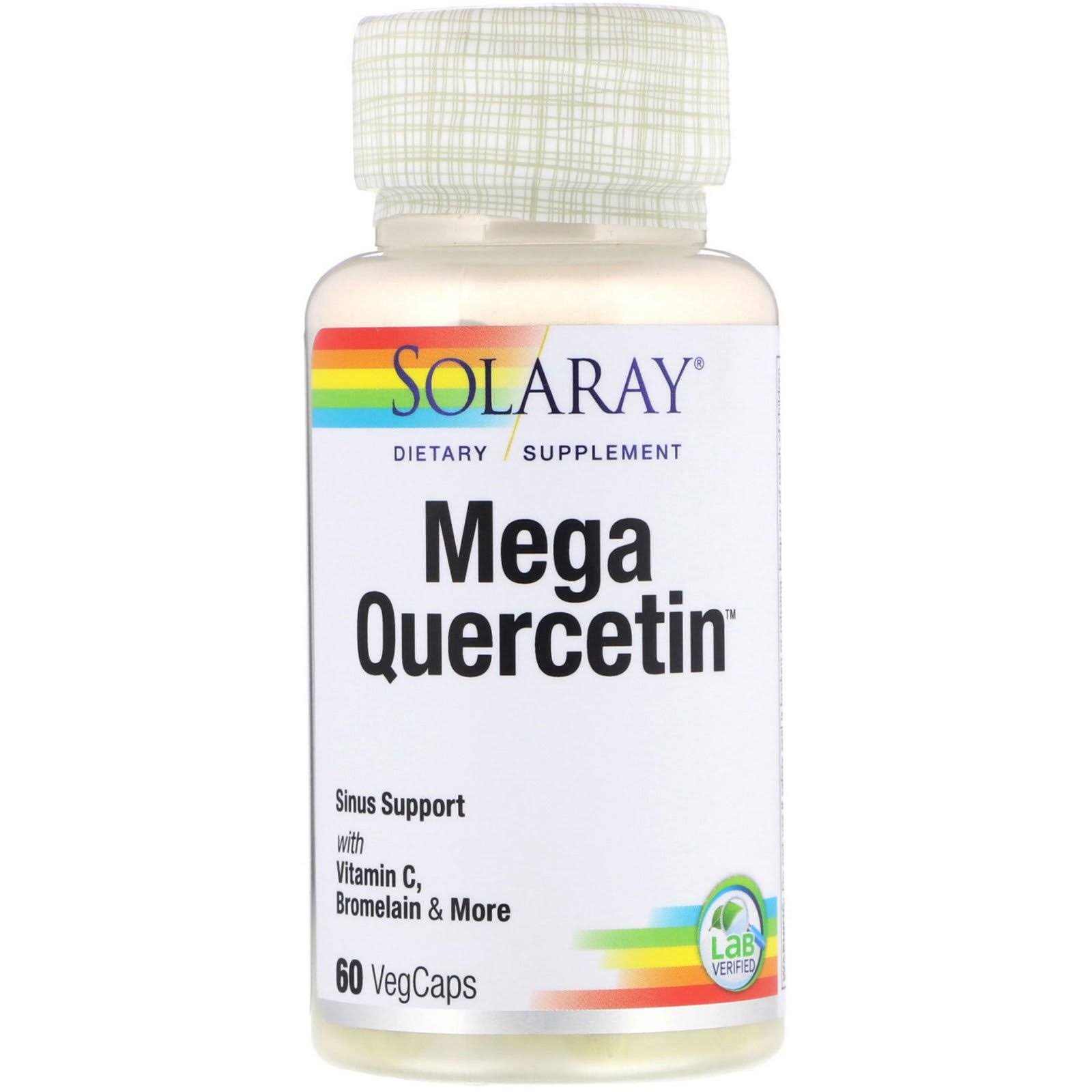 Solaray Mega Quercetin, 60 Caps