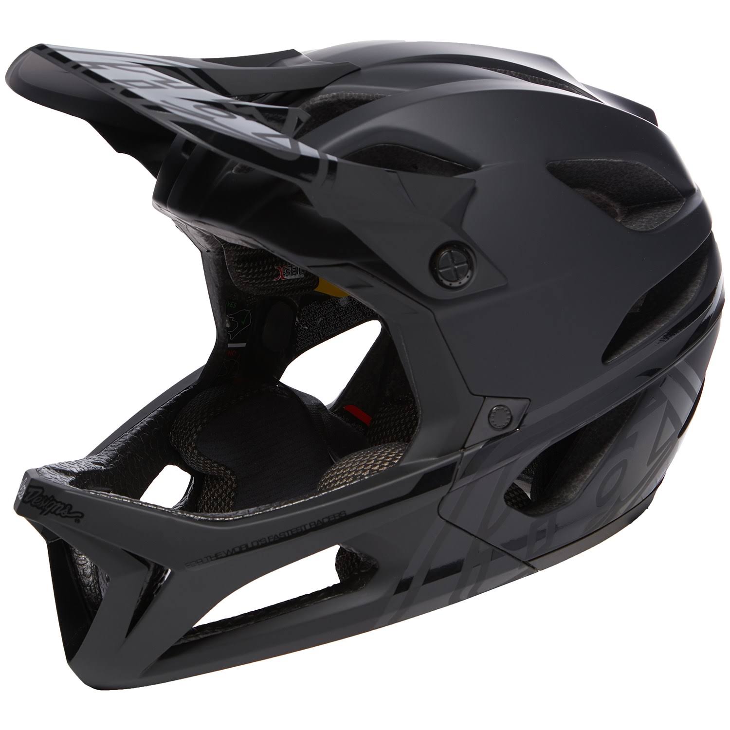 Troy Lee Designs Stage MIPS Helmet - Stealth Midnight - XS/S