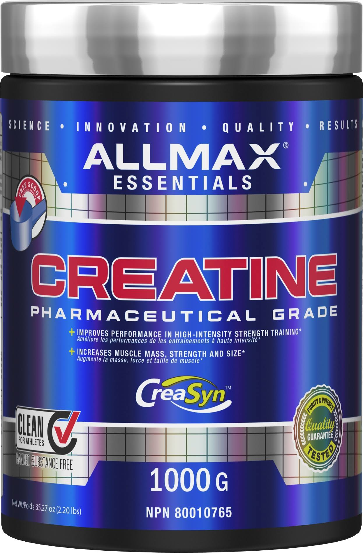 Allmax Nutrition Creatine Monohydrate Powder 1000 Gr