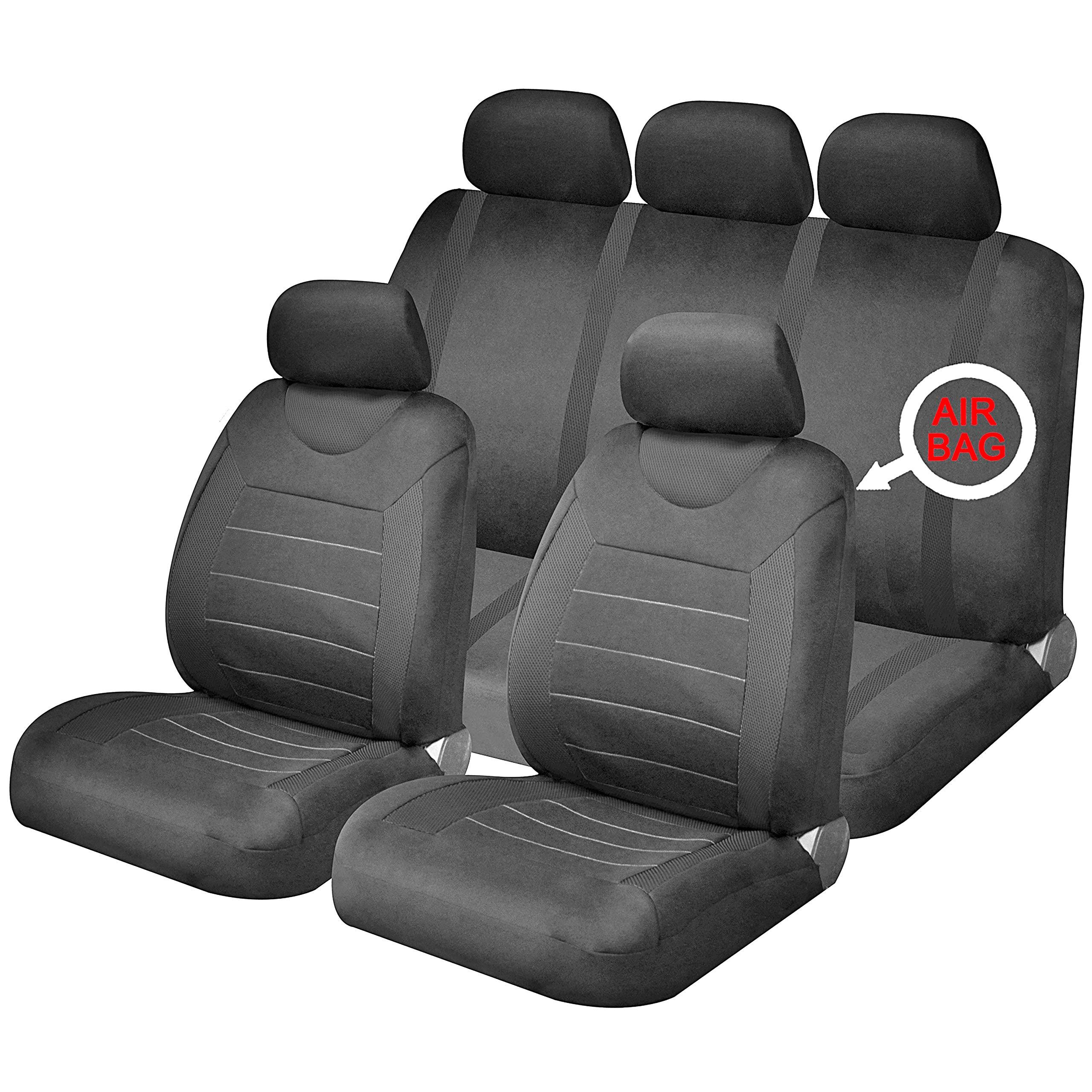 Sakura SS5401 Car Seat Covers Black 