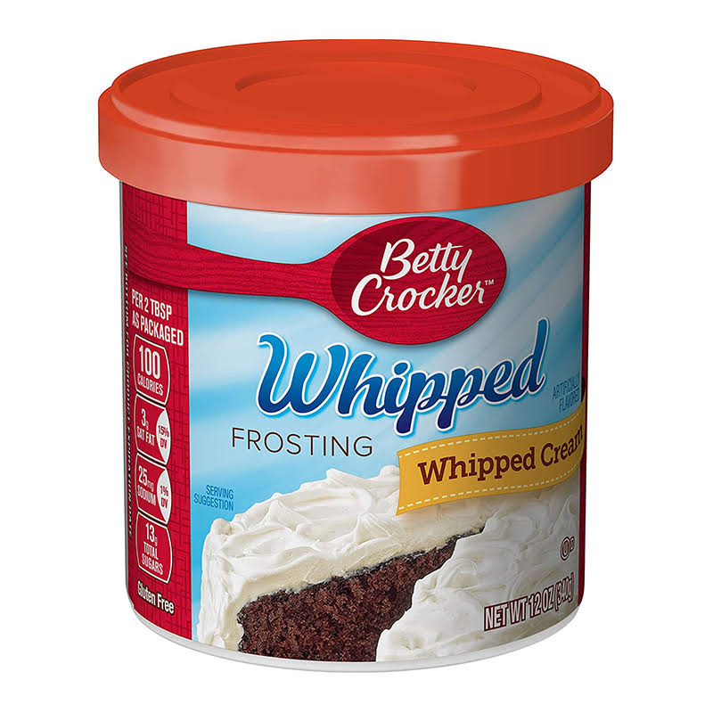Betty Crocker Whipped Cream Frosting - 12oz