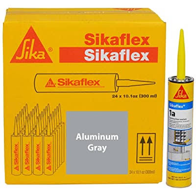 Sikaflex 1A Polyurethane Premium Grade High Performance Elastomeric Sealant - Gray, 10.3oz