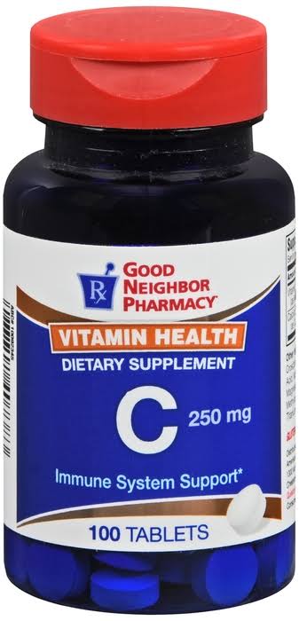 GNP Vitamin C 250 with Calcium - 100 Tablets