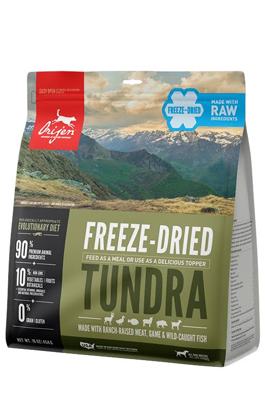 Orijen Tundra Freeze Dried Dog Food - 6 oz.