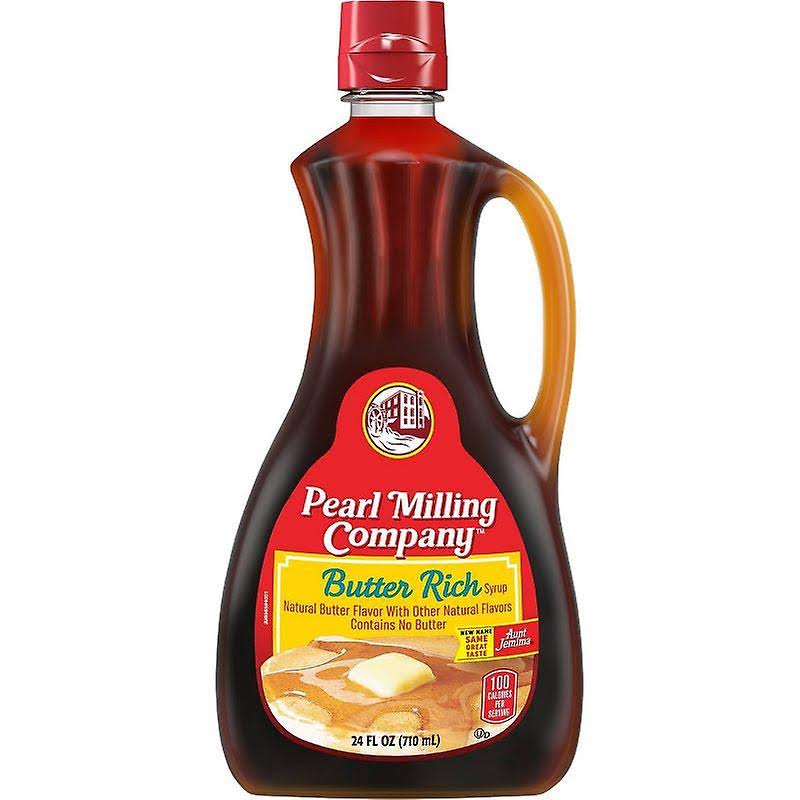 Pearl milling company butter rich syrup, 24 oz