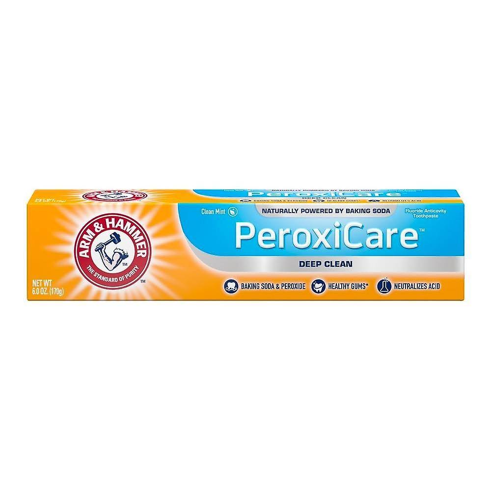 Arm & Hammer PeroxiCare Baking Soda & Peroxide Toothpaste With Tartar Control - Mint, 180ml