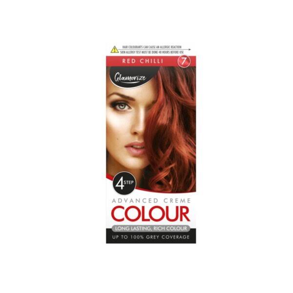 (Red Chilli) Hair Colour Advanced Creme - 4 Step Hair Dye