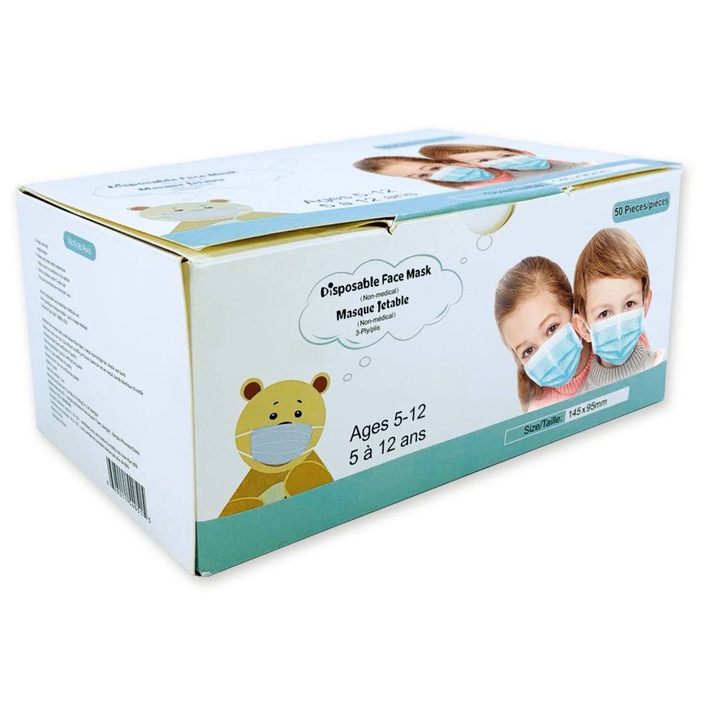 Disposable 3-Ply Children's Face Mask 50 Pcs / Pack