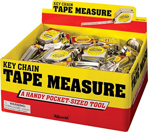Toysmith Tape Measures Key Chain