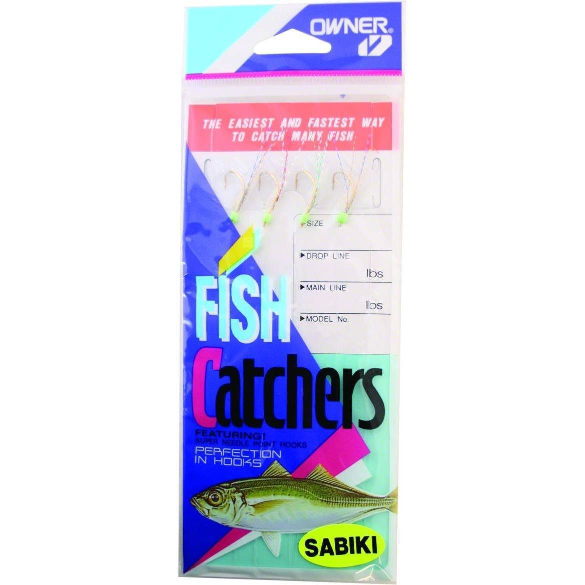 Owner Sabiki Mackerel Fish Skin Hook - Size 4