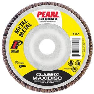 Pearl Abrasive MAX4040 4 x 5/8 Aluminum Oxide Premium Type 2