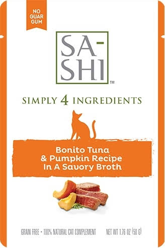 Sa-Shi Bonito Tuna & Pumpkin Recipe 8/1.76oz