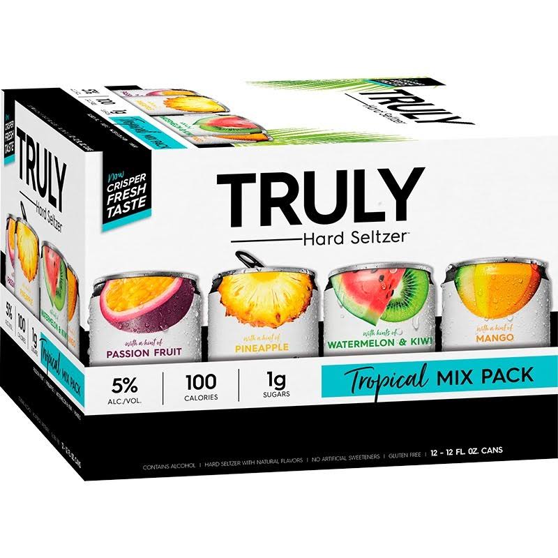 Truly Tropical Variety Pack 12x355ml Mix Pack