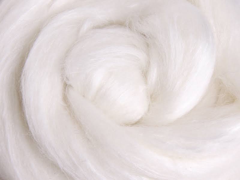 Ashford Silk Merino Fibres Silk Merino - Vanilla - 100 Grams