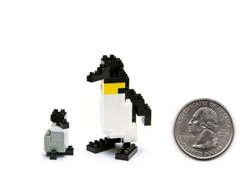 Ohio Art NanoBlock Mini Building Toy Figure - Emperor Penguin