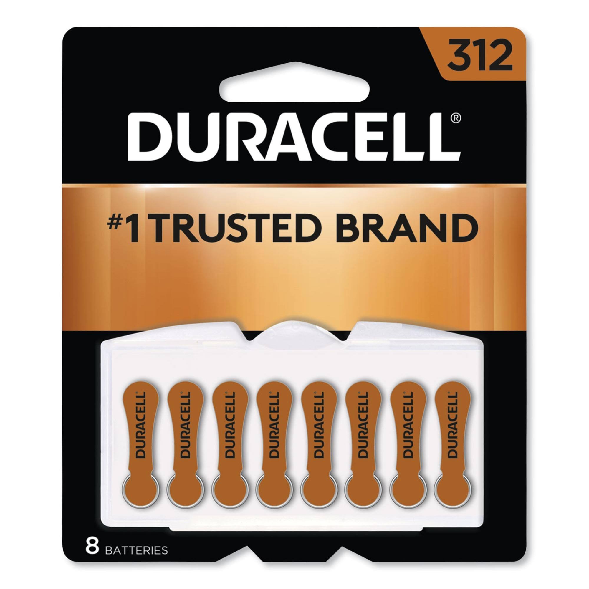 Duracell Hearing Aid Batteries 312
