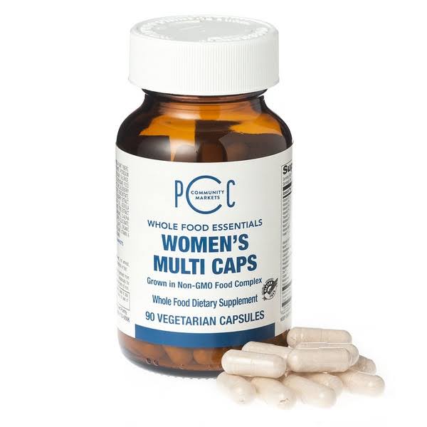 Your Name Women's Multi Caps Whole Food Dietary Supplement - 90 ct