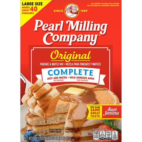 Pearl Milling Company Pancake & Waffle Mix, Original, Complete - 32 oz