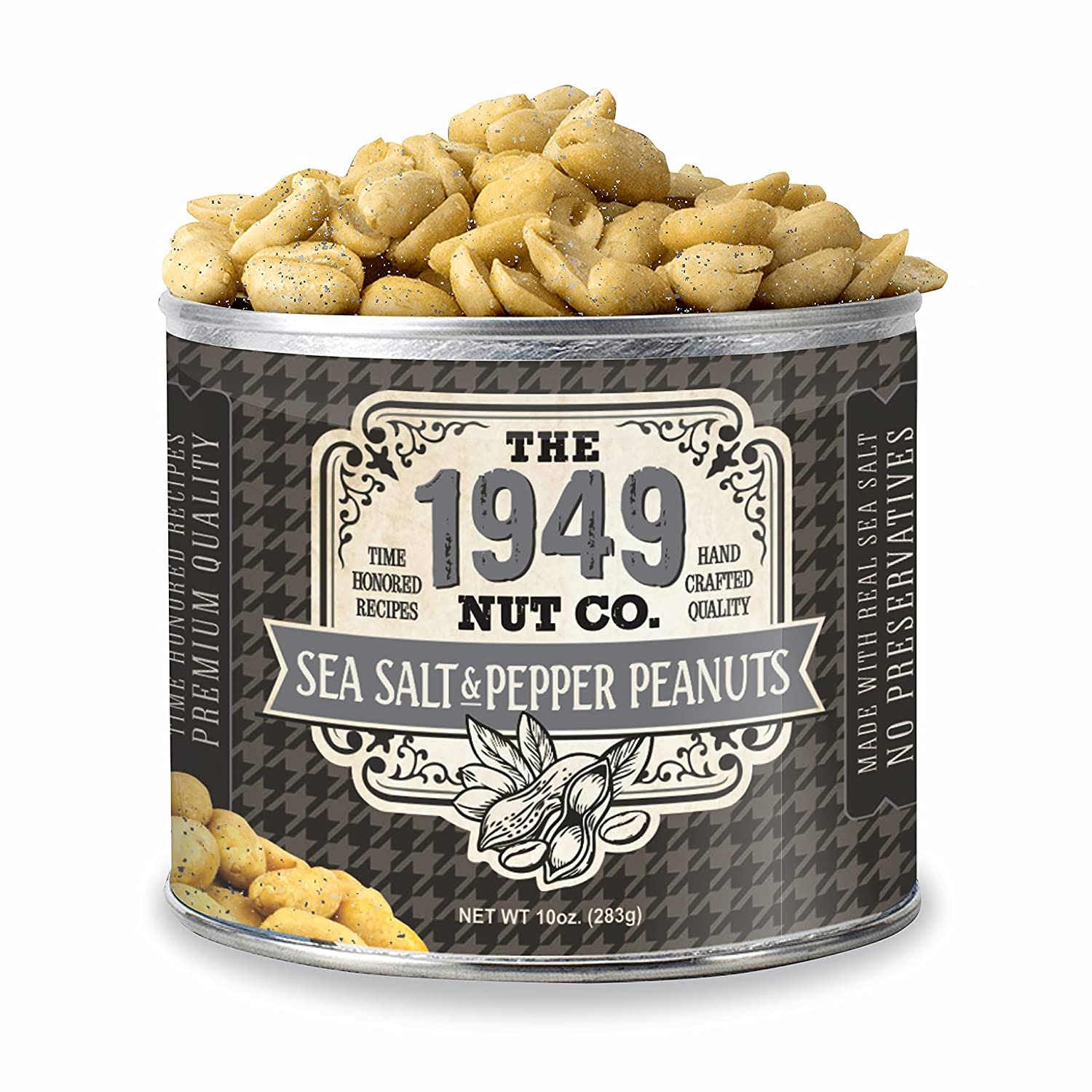 The 1949 Nut Co Sea Salt And Pepper Virginia Style Peanuts