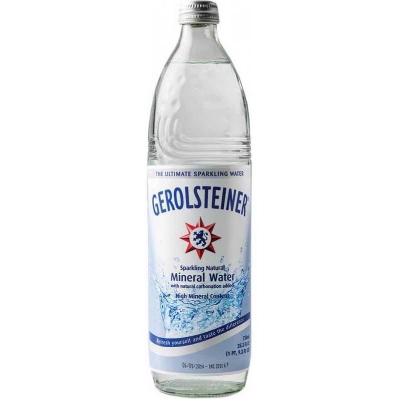 Gerolsteiner Sparkling Mineral Water - 750ml