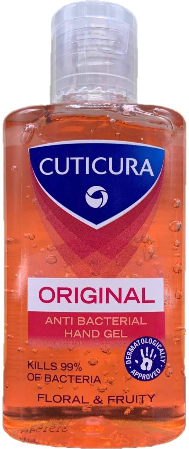 Cuticura Original Anti Bacterial Hand Gel - Floral and Fruity, 100ml
