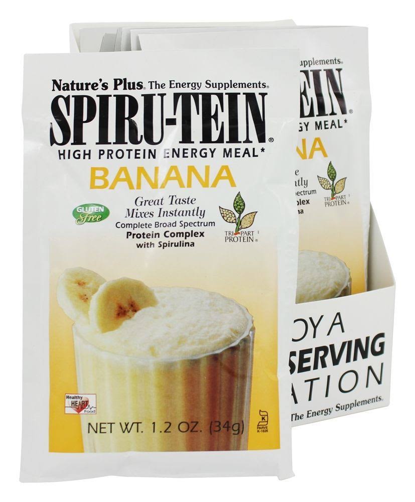 Nature's Plus Spiru-Tein Protein Meal - Banana