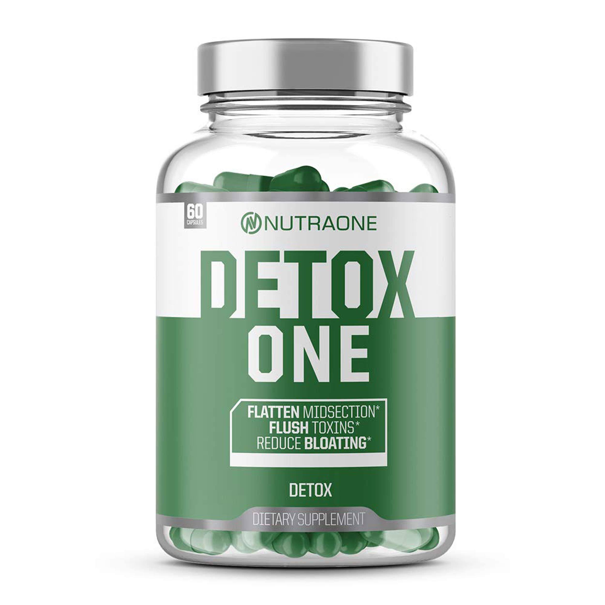 DetoxOne Colon Cleanser & Detox for Weight Loss by NutraOne 60ct