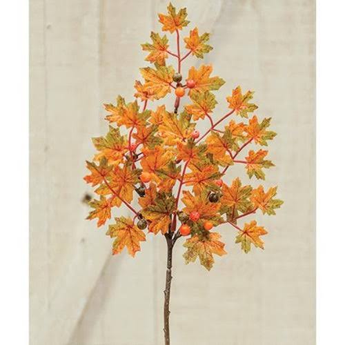 CWI Gifts Mini Maple & Berries Pick 14 inch