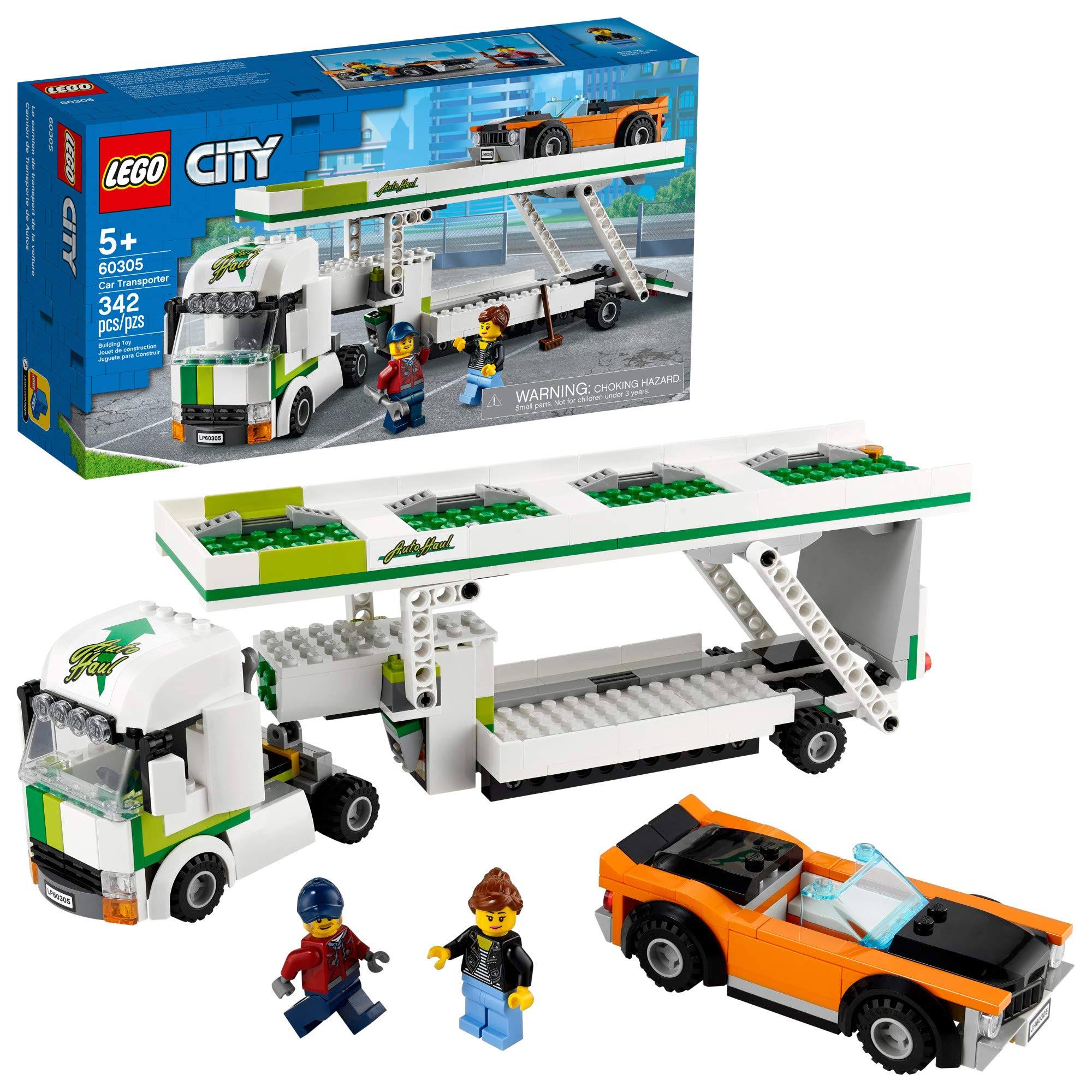 Lego 60305 City Car Transporter Building Kit New Sealed
