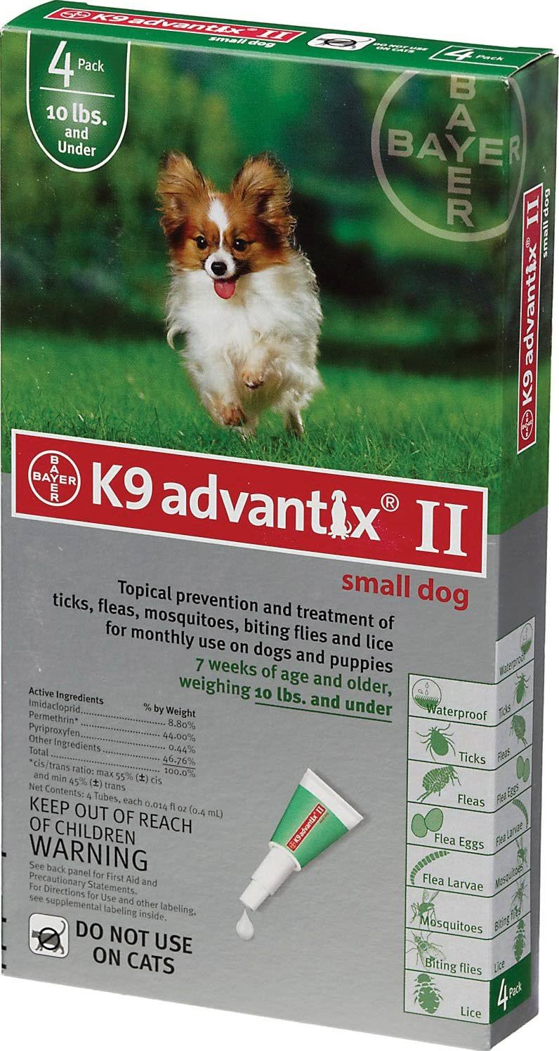 K9 Advantix II Tick & Flea Small Dog Treatment