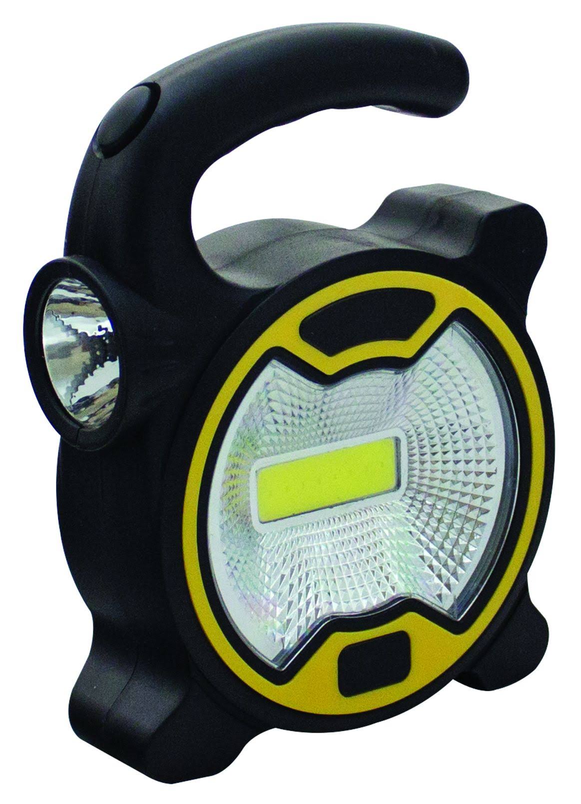 Kingavon 2 in 1 Spotlight & Work Light Portable 3W/1W Cob Light Lantern