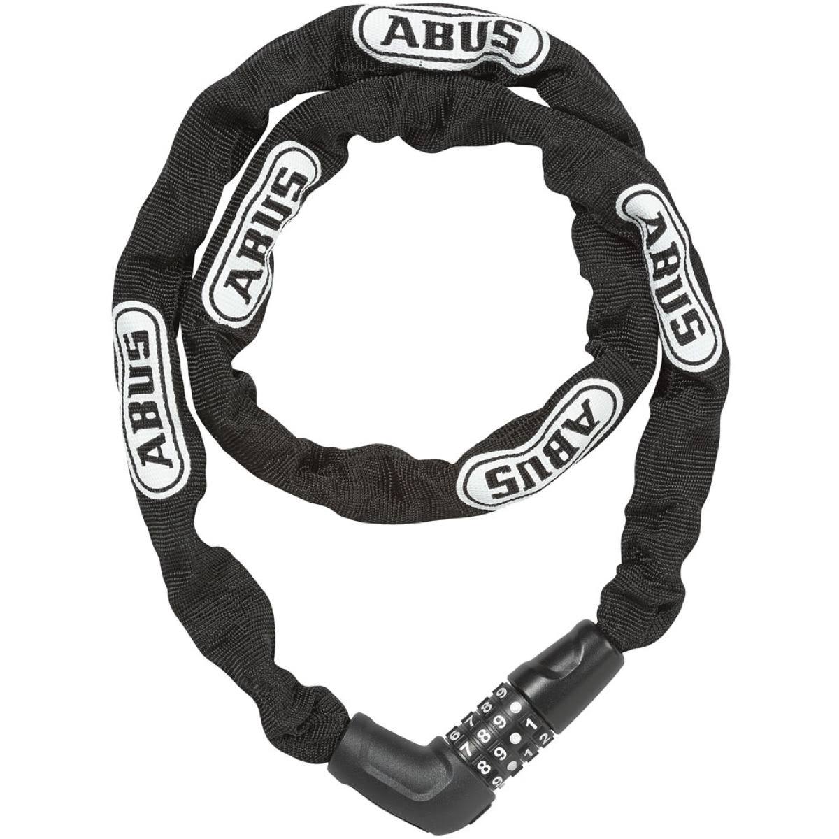 Abus Steel-O-Chain 5805C Combination Lock - Black, 110/5mm