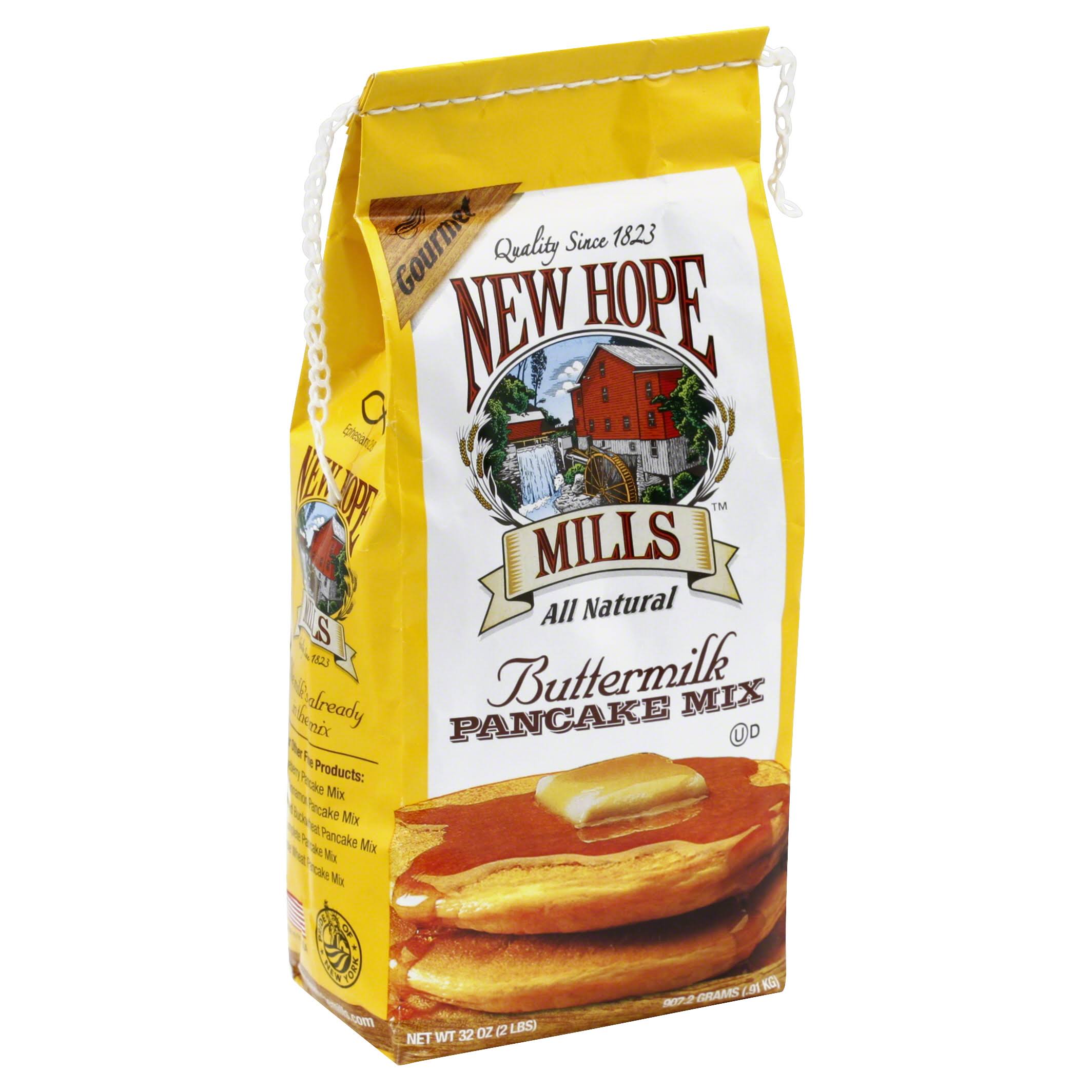 New Hope Mills Pancake Mix - Buttermilk, 2lb, 6pk