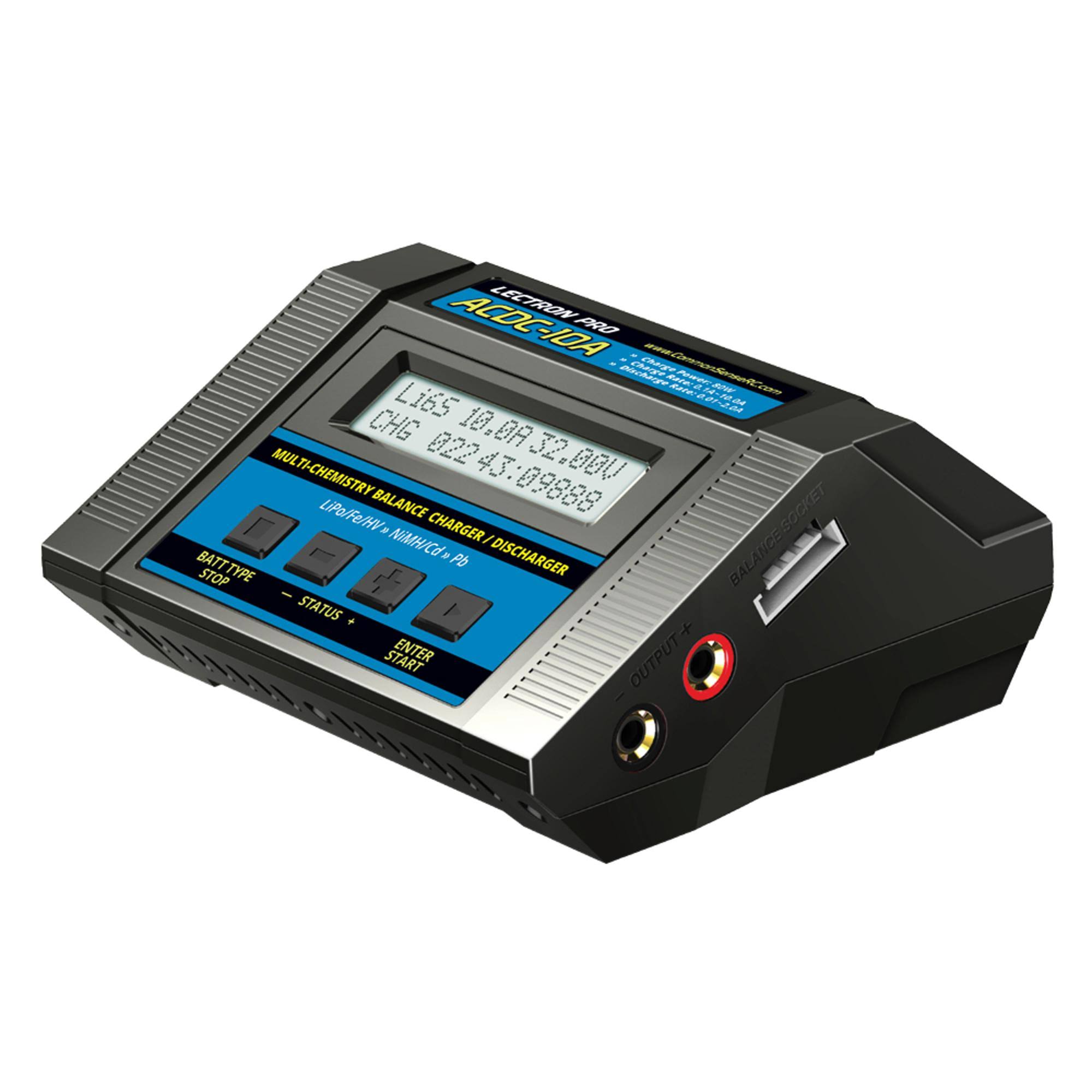 ACDC-10A 1S-6S 100W 10A Multi-Chemistry Balancing Charger (LiPo/Life/LiHV/NiMH)