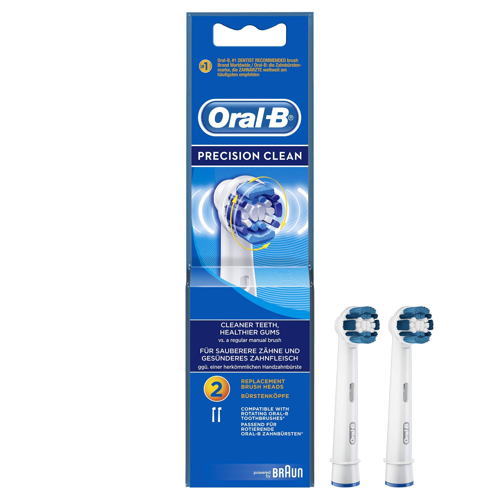 Oral B Precision Clean Electric Toothbrush Replacement Brush Head