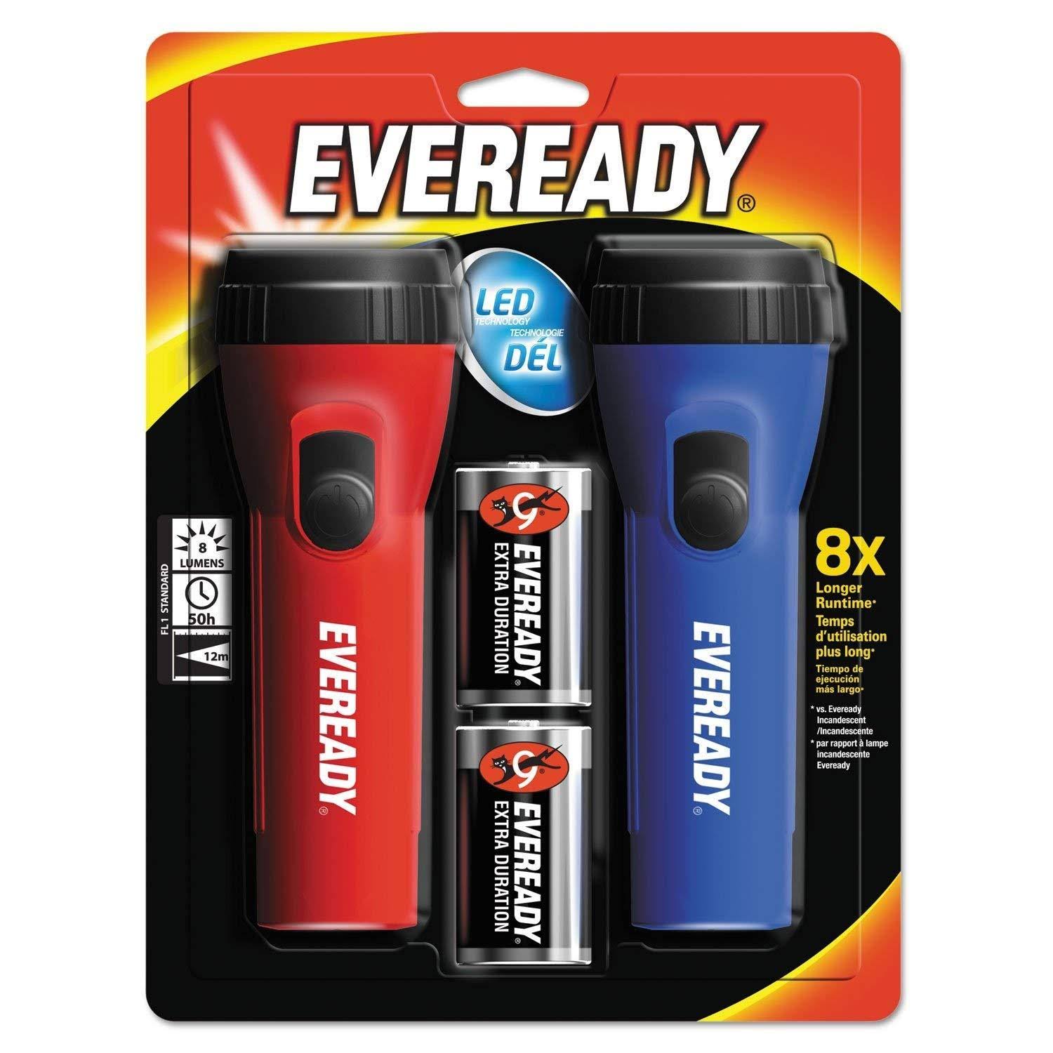 Eveready Economy LED Flashlight - 2 Pack