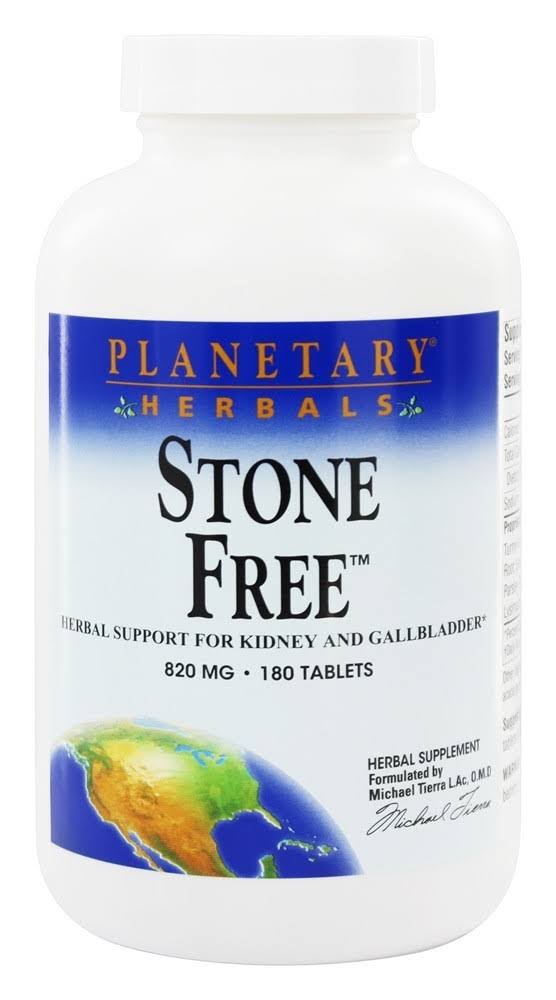 Planetary Herbals Stone Free Herbal Support - 180 Tablets
