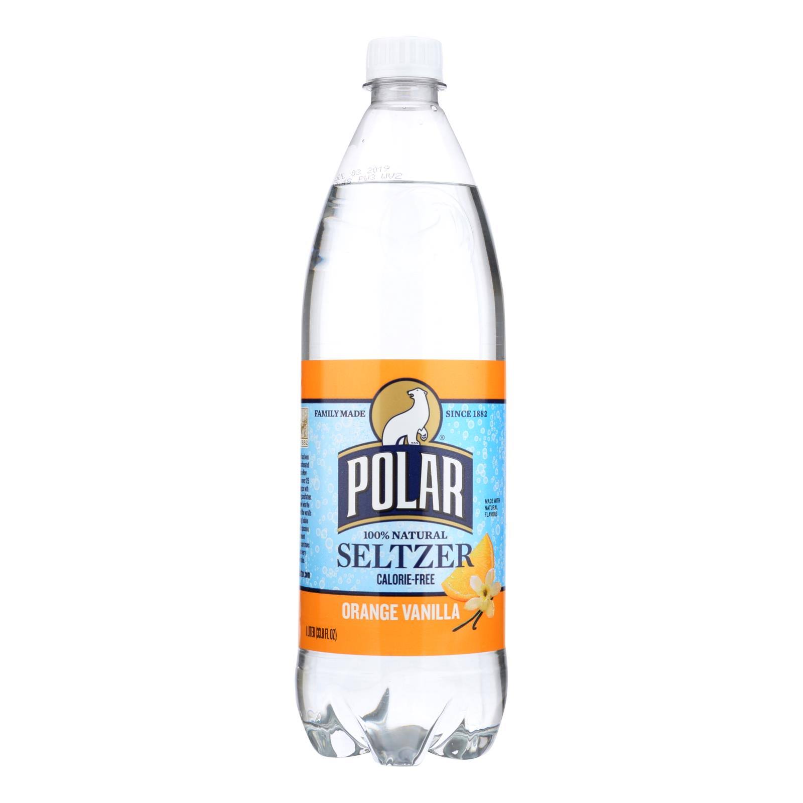 Polar Orange Vanilla Seltzer - 33.8oz