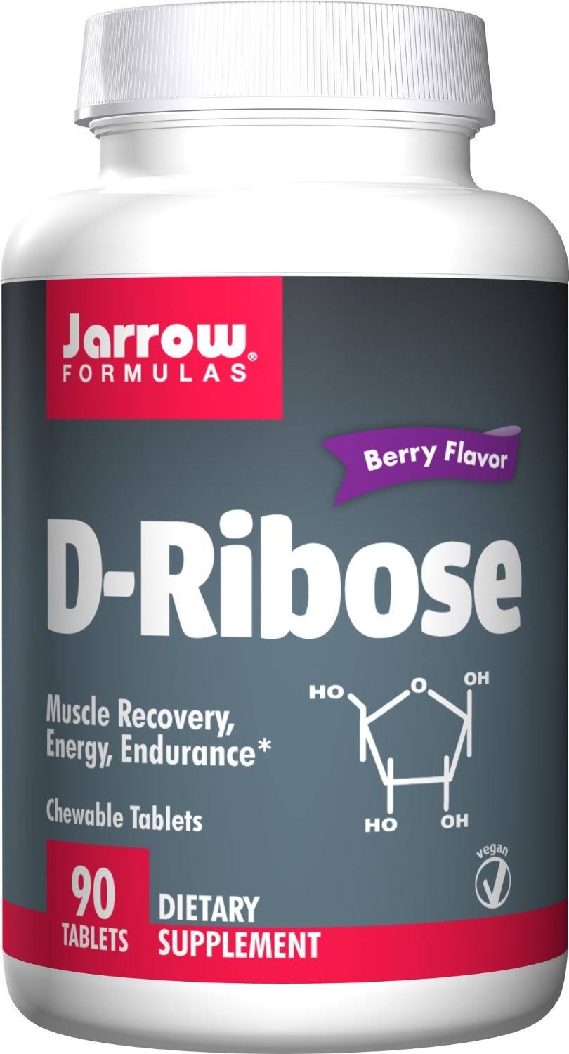 Jarrow Formulas D Ribose Dietary Supplement - Berry Flavor, 90ct