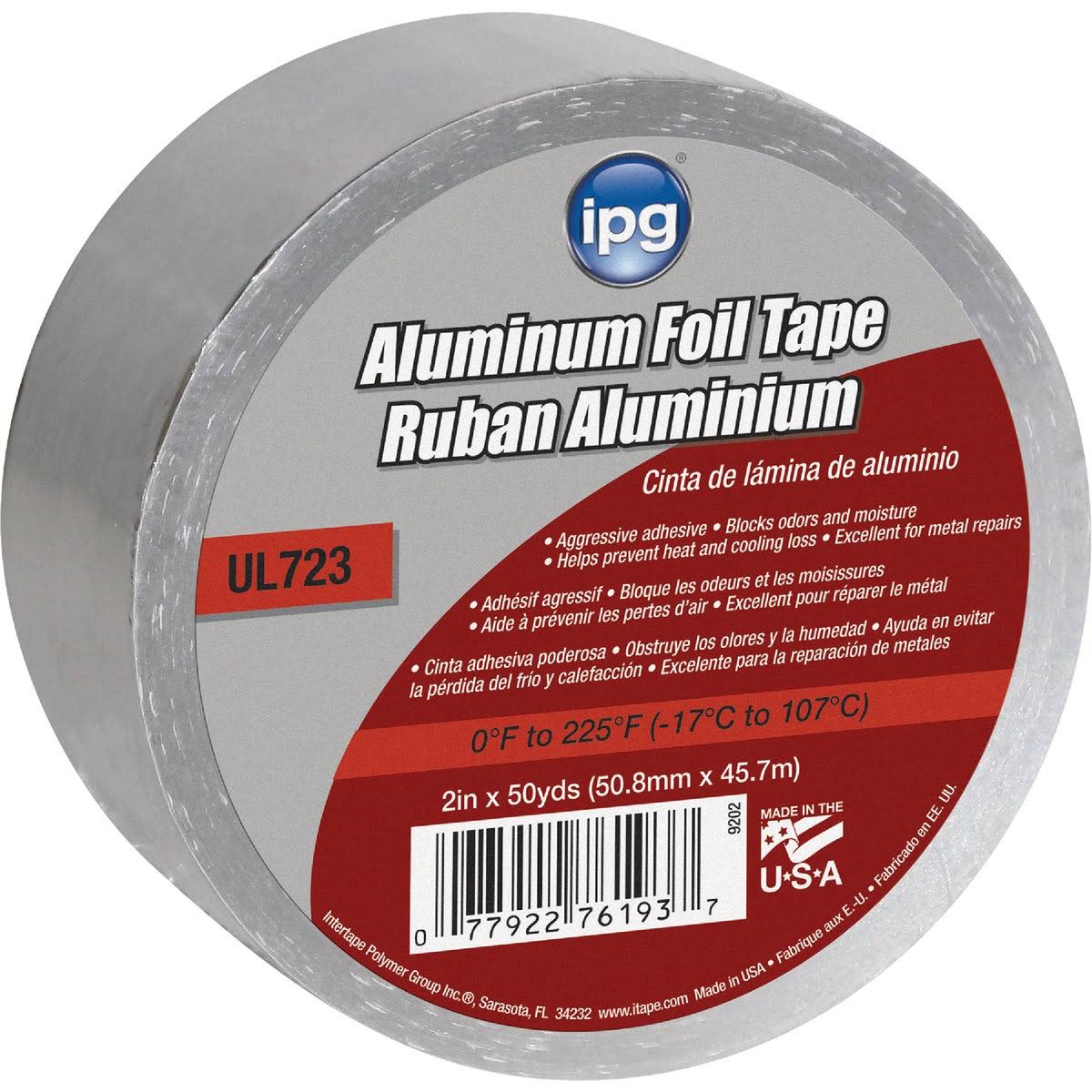 IPG 9202 Aluminum Foil Tape - 50yrd