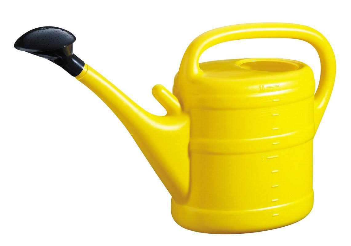 Green Wash Essential Watering Can - Yellow, 10l