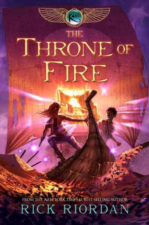 The Throne of Fire The Kane Chronicles Book 2 by Riordan Rick
