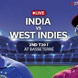 IND vs WI 2nd T20 Live Score Updates: Toss coming up shortly in India vs West Indies clash